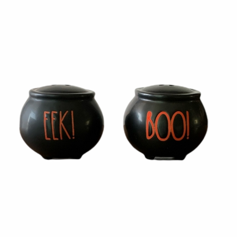 Rae Dunn EEK! And Boo! Salt and Pepper Shakers